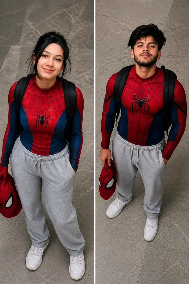 Spiderman Cosplay Ai Prompt